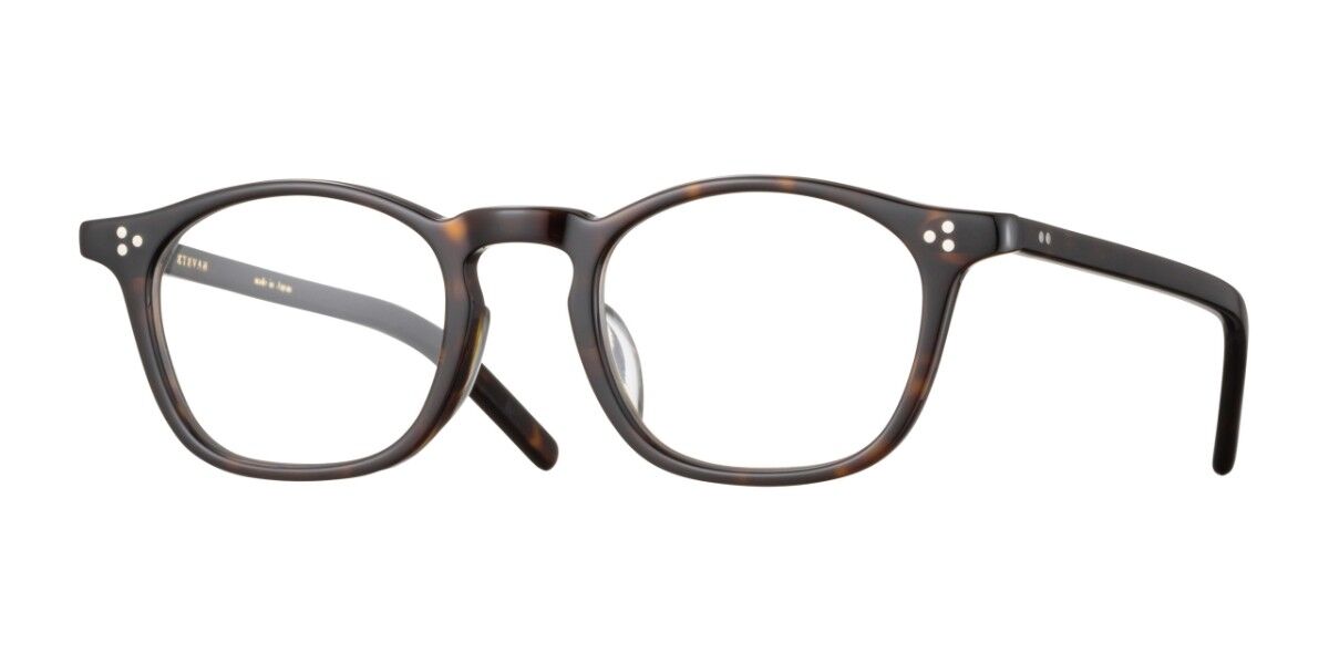 Eyevan Sadler Narrow-e Dt Men's Glasses Tortoiseshell Size 47 - Free Lenses - Blue Light Block Available In Brown