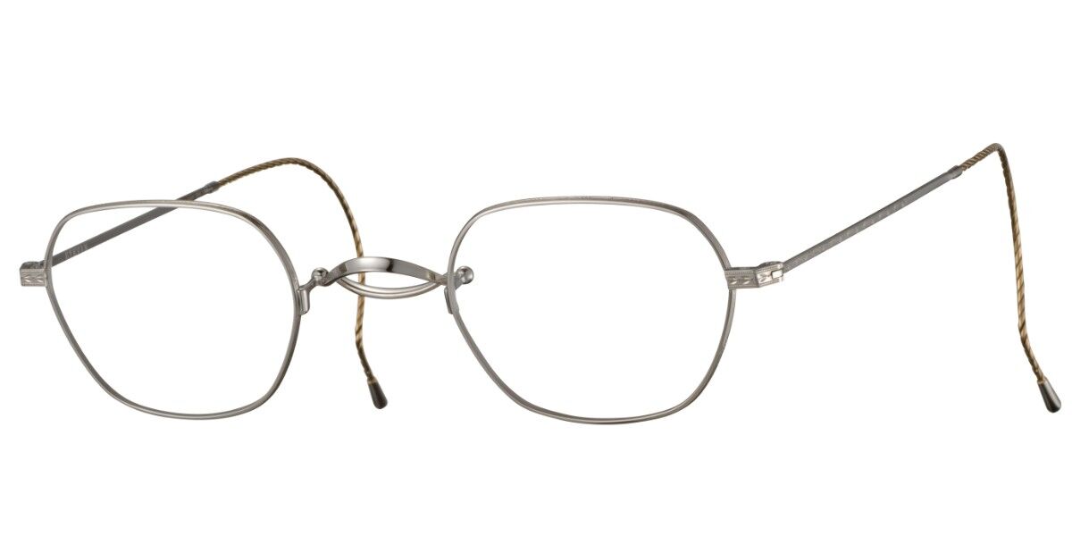 Image of Eyevan Tears S Óculos de Grau Prata Masculino PRT
