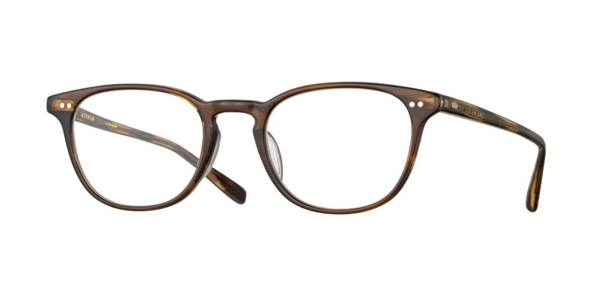 Eyevan Valle-e Olb Men's Glasses Brown Size 48 - Free Lenses - Blue Light Block Available