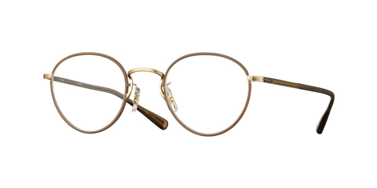 Eyevan Wright Men's Glasses, Brown, Size 45
