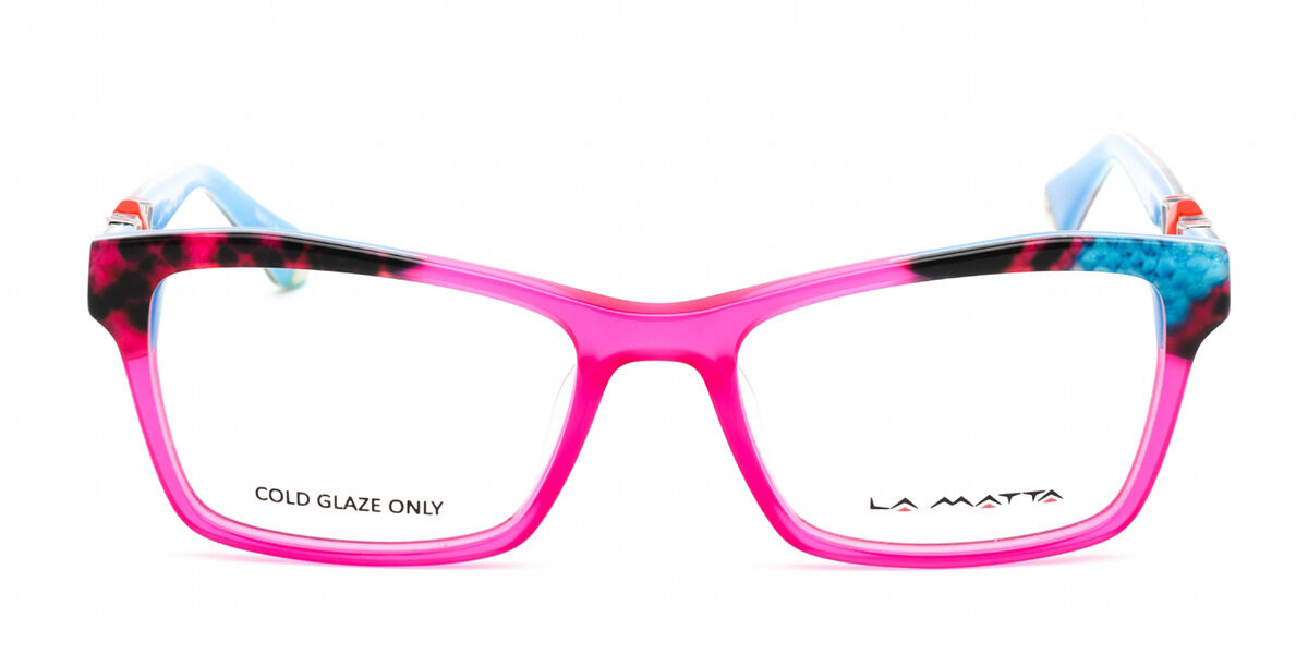 La Matta LMV3242 45172 Glasses Pink Blue Tortoise | VisionDirect Australia