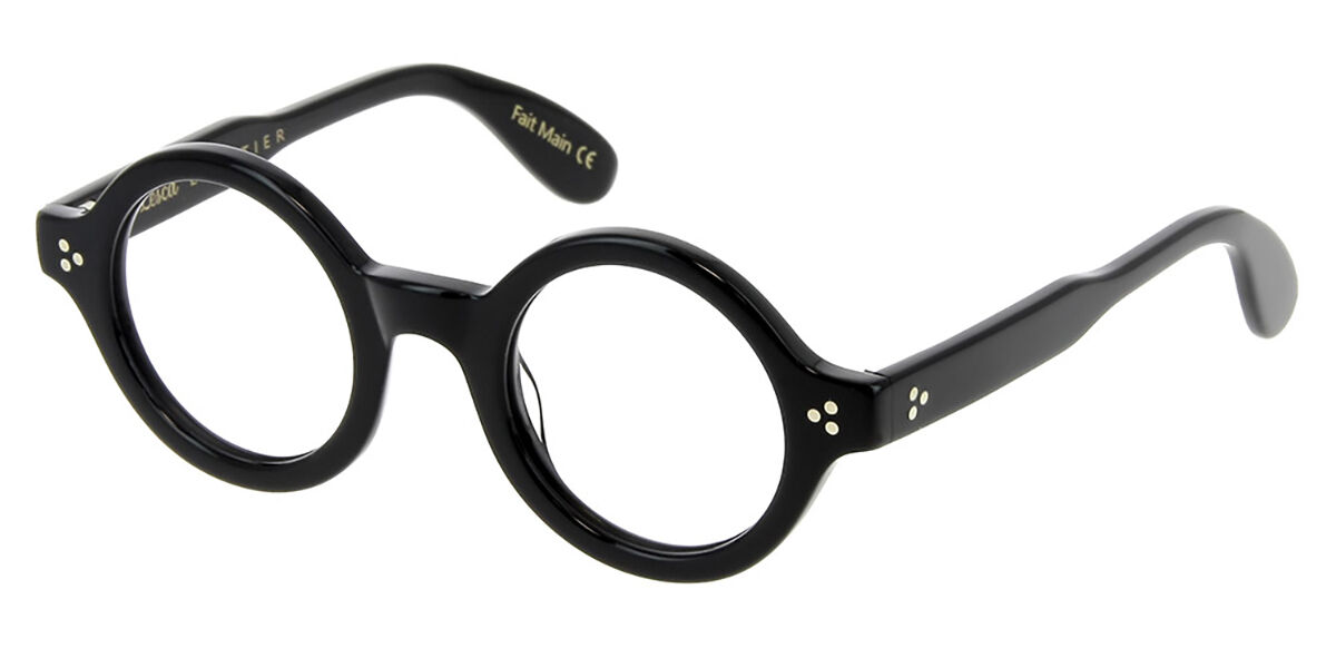 Lesca SAGA BLK Men's GlassesSize - Free Lenses - HSA/FSA Insurance - Blue Light Block Available