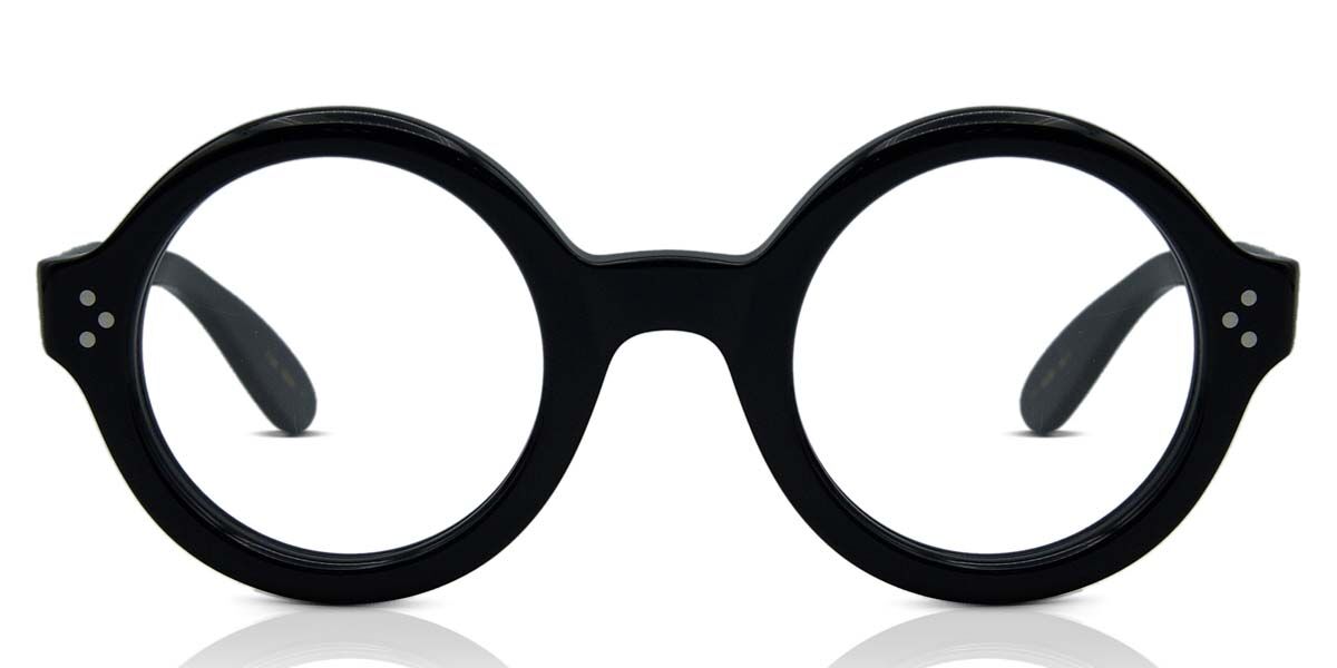 Lesca PHIL BLK Men's Glasses Black Size 48 - Free Lenses - Blue Light Block Available