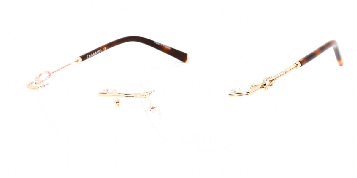 Charriol PC71047 C01 Shiny Gold Eyeglasses | SmartBuyGlasses US display picture 2
