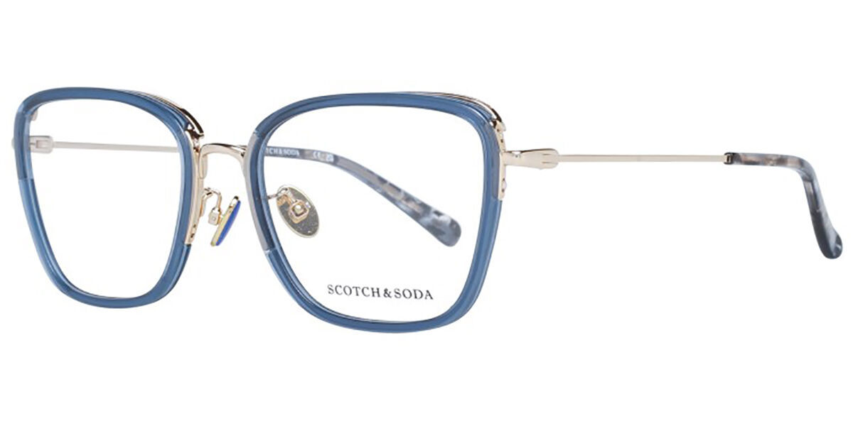 Scotch & Soda SS3013 998 Men's Eyeglasses Blue Size 55 - Blue Light Block Available