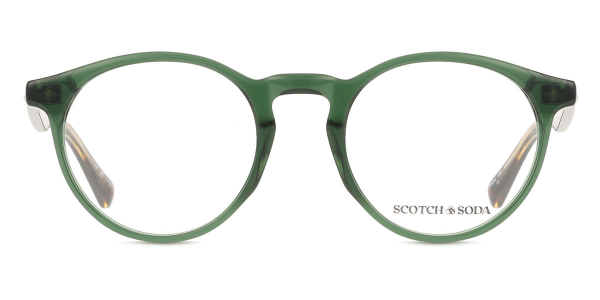 Scotch & Soda 4034 Men's Glasses, Green, Size 49