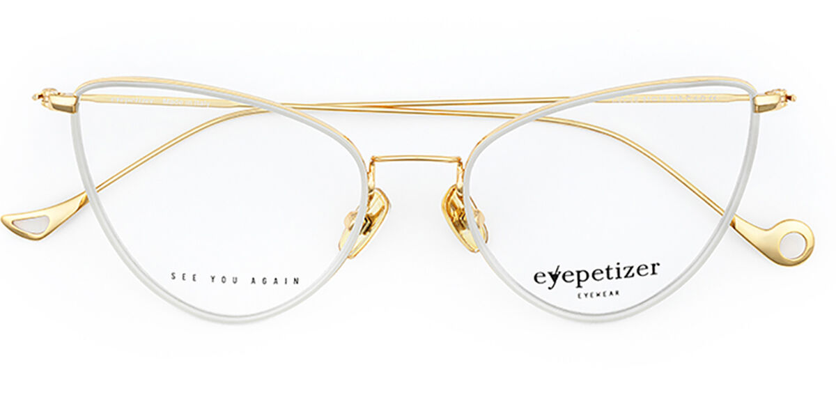 メガネ EYEPETIZER FW25 Eyepetizer - CECILE - 4-d (CECILE 4 D) 立即購買Eyepetizer Cecile C.4-D 眼鏡Ice Grey/Gold