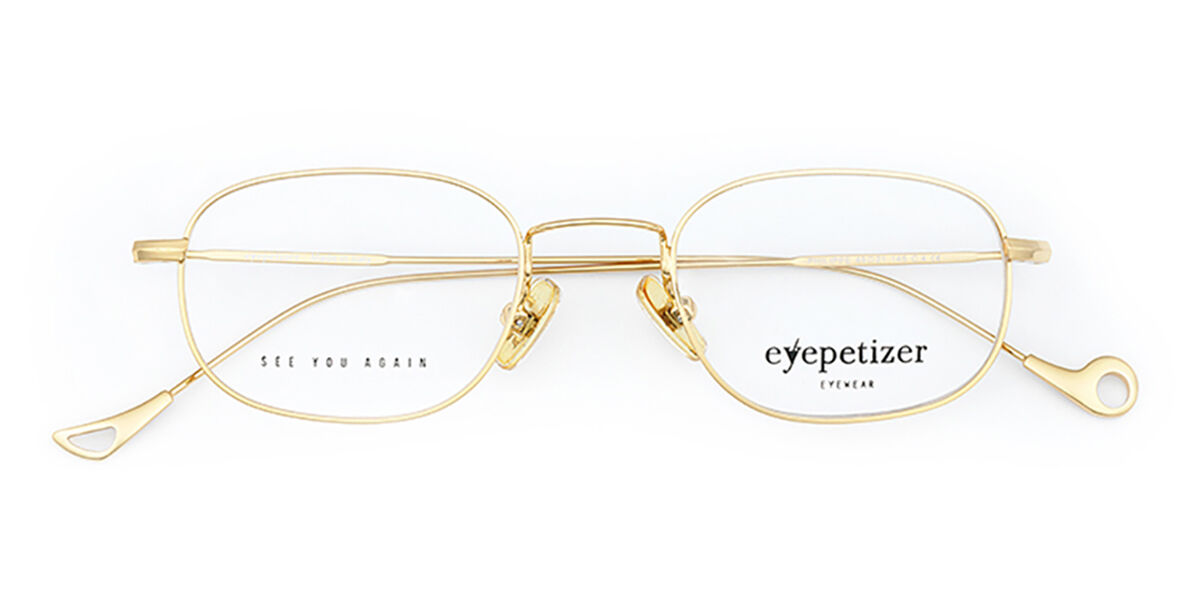 Eyepetizer Gold Prescription Glasses Frames | SmartBuyGlasses