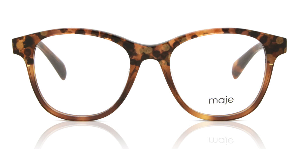 Maje MJ1006 Women’s Glasses, Brown, Size 48