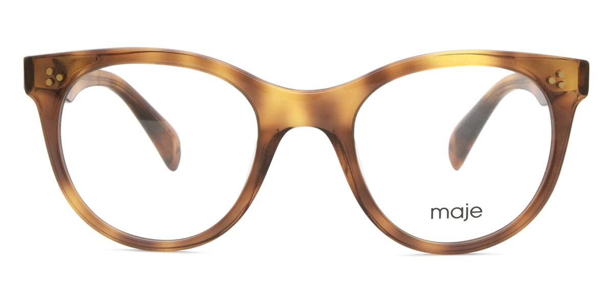Maje MJ1003 Women’s Glasses, Brown, Size 48