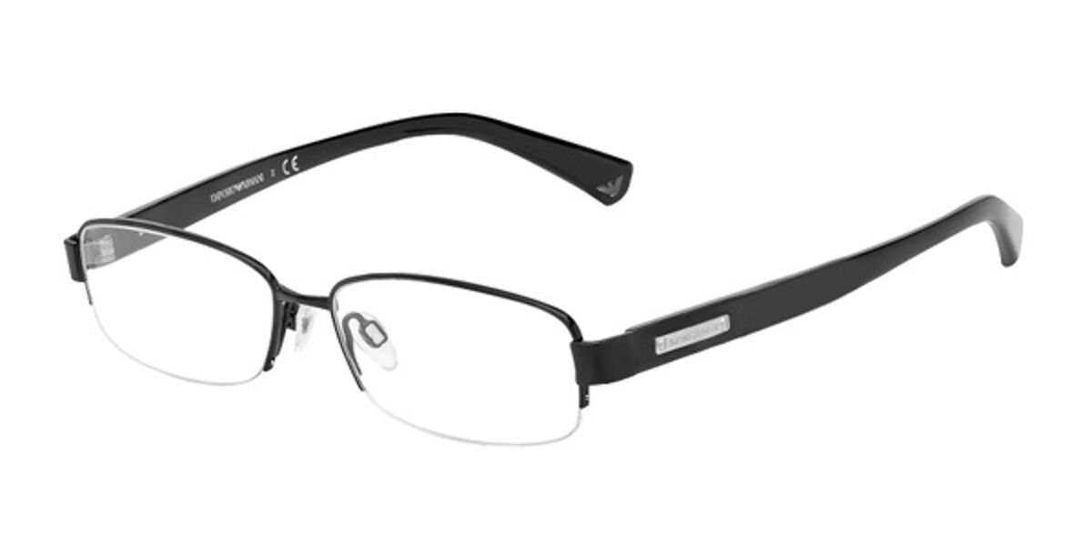 Emporio Armani EA1007TD Asian Fit 3014 Glasses Black | SmartBuyGlasses ...