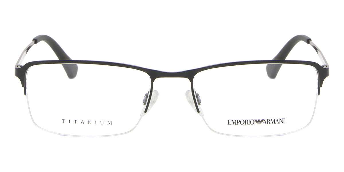 Emporio Armani EA1044TD Asian Fit 3127 Eyeglasses in Black ...
