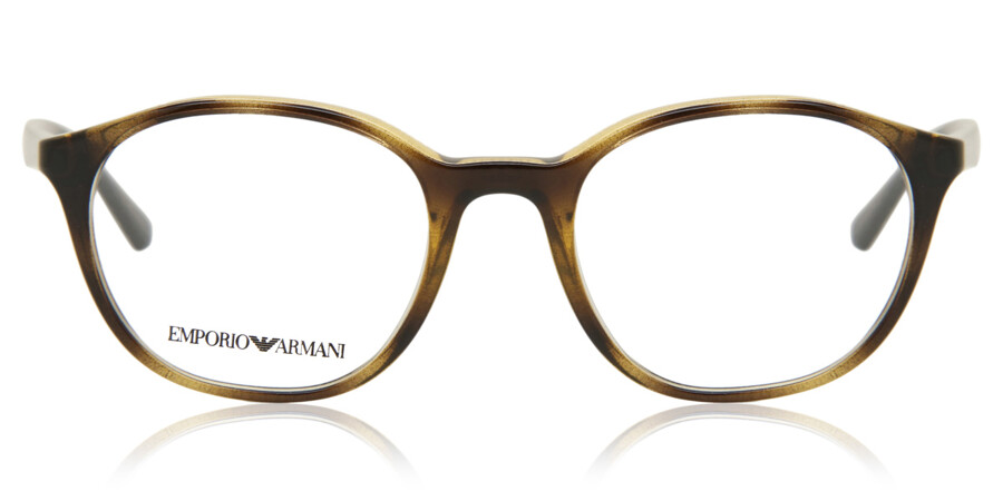 Emporio Armani EA3079 5026 Glasses Dark Havana | VisionDirect Australia