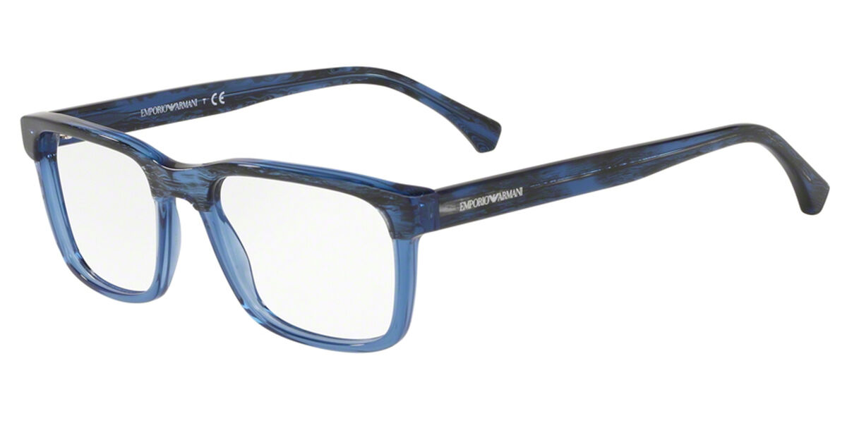 Emporio Armani EA3148 5748 Glasses Transparent Blue | SmartBuyGlasses UK