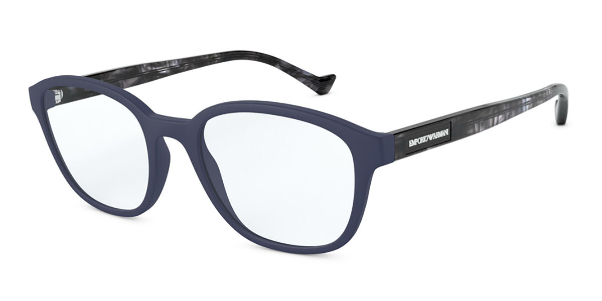 Emporio Armani EA3158 5754 Glasses Matte Blue | SmartBuyGlasses UK