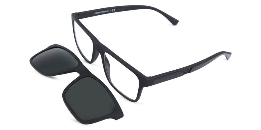 Emporio Armani EA4115 With Clip-On 58011W Black Bril Kopen | SmartBuyGlasses NL