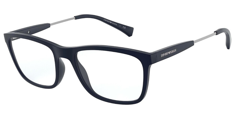 Emporio Armani EA3165 5754 Eyeglasses in Matte Blue | SmartBuyGlasses USA