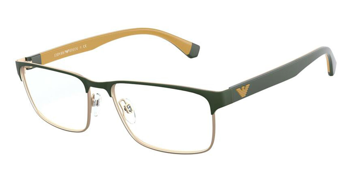 Emporio Armani EA1105 3014 Eyeglasses in Matte Black | SmartBuyGlasses USA