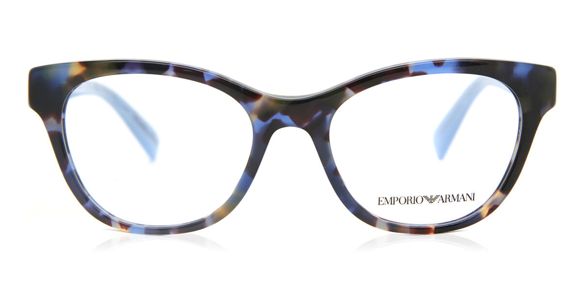 Emporio Armani EA3162 5828 Glasses Blue Havana | SmartBuyGlasses UK