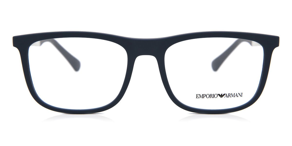 Emporio EA3170 5474 Glasses Rubber Blue | VisionDirect Australia