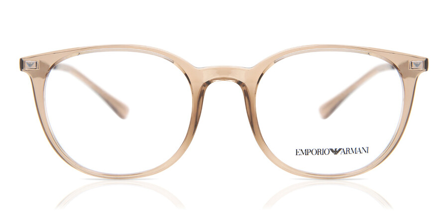 Emporio Armani EA3168 5850 Glasses Shiny Transparent Brown |  SmartBuyGlasses South Africa