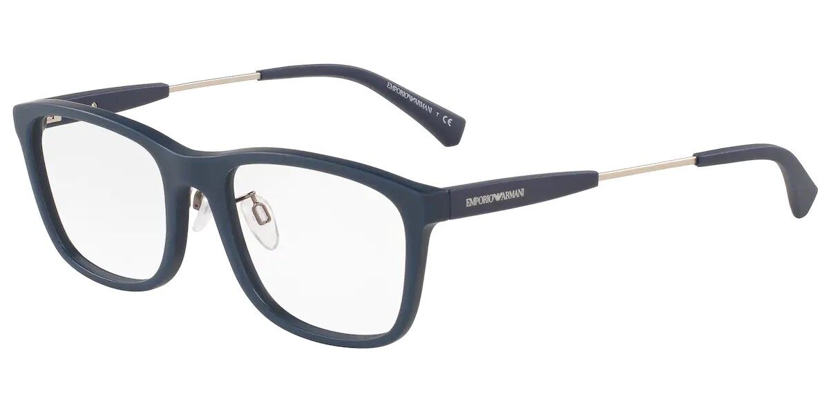 Emporio Armani EA3165F Asian Fit 5754 Glasses Matte Blue | VisionDirect  Australia