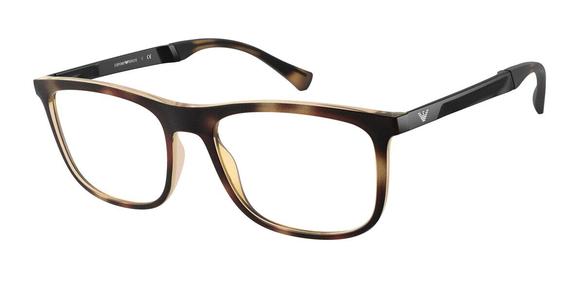 Emporio Armani EA3170 5089 Glasses Matte Havana | VisionDirect Australia