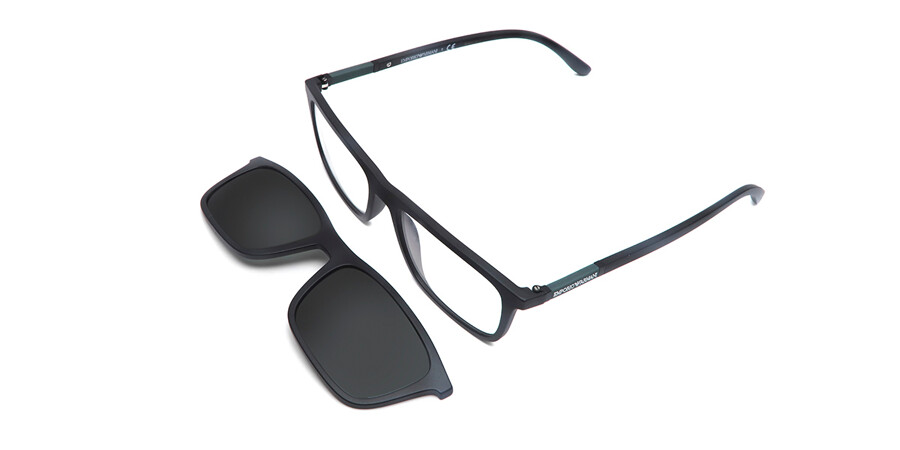 Emporio Armani EA4160 with Clip-On 50421W Sunglasses Matte Black |  SmartBuyGlasses UK