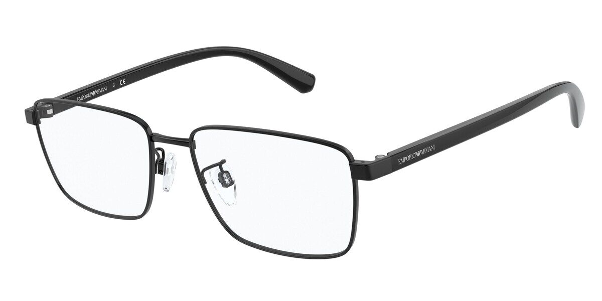 Emporio Armani EA1115D Asian Fit 3014 Eyeglasses in Shiny Black ...