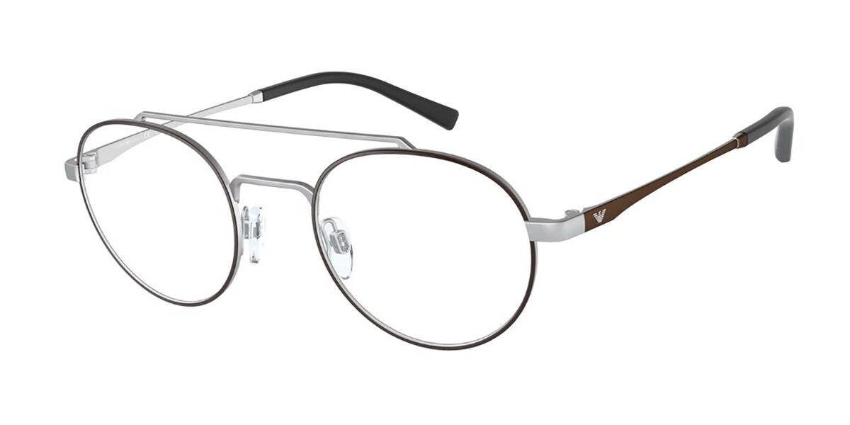 Emporio Armani EA1125 3045 Glasses Matte Brown | VisionDirect Australia