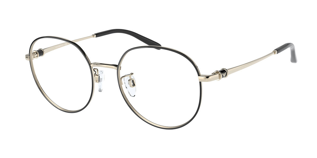 Emporio Armani EA1127D Asian Fit 3082 Eyeglasses in Pale Gold ...