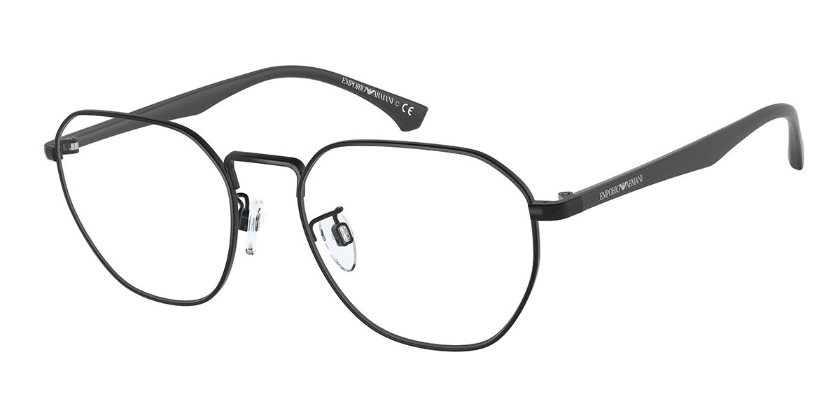 Emporio Armani EA1128D Asian Fit 3001 Eyeglasses in Matte Black ...
