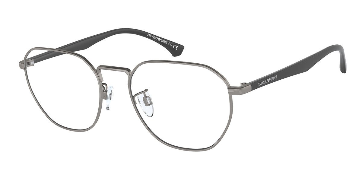 Emporio Armani EA1128D Asian Fit 3010 Glasses Gunmetal | VisionDirect ...