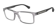 Emporio Armani EA3038 5063 Eyeglasses in Black Rubber | SmartBuyGlasses USA