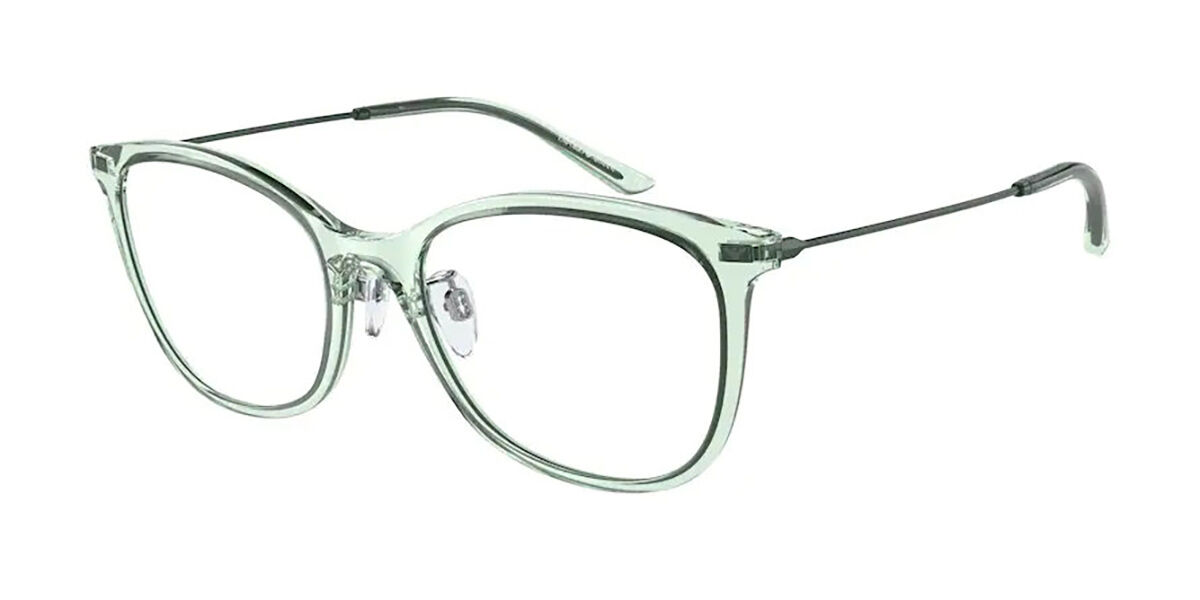 Emporio Armani EA3199 5068 Shiny Transparent Green メガネ