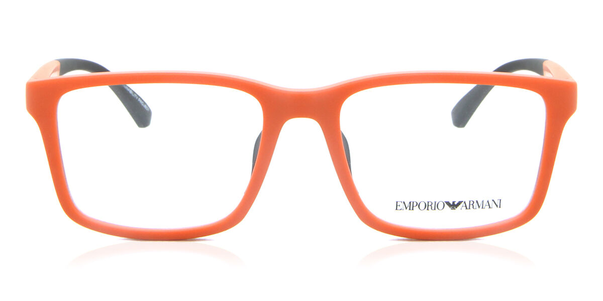 Emporio Armani EA3203F Asian Fit 5932 Matte Orange メガネ