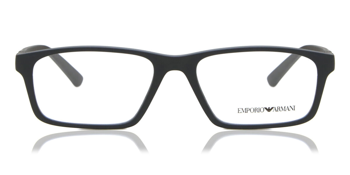 Photos - Glasses & Contact Lenses Armani Emporio  Emporio  EA3213 5001 Men's Eyeglasses Black Size 56 ( 