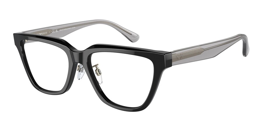 Emporio Armani EA3208F Asian Fit 5017 Glasses Shiny Black | SmartBuyGlasses South  Africa