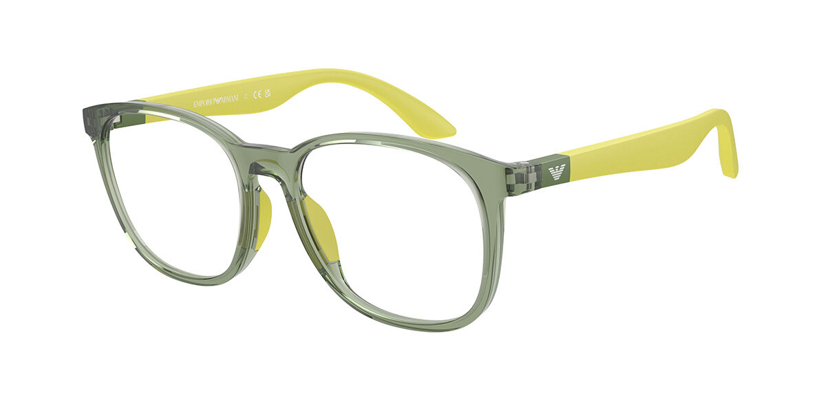 Emporio Armani EK3004F Kids Asian Fit 5359 Kids' Eyeglasses Green Size 49 (Frame Only) - Blue Light Block Available