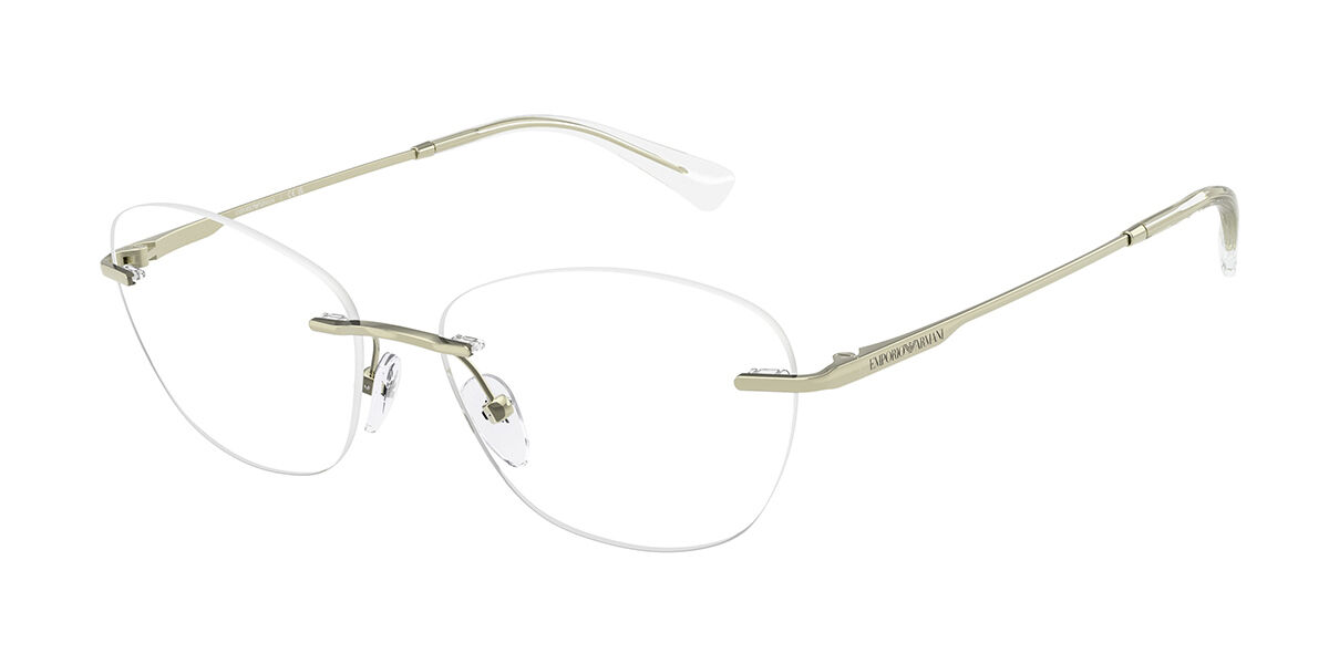 Emporio Armani EA1167 3389 Women's Eyeglasses Green Size 55 (Frame Only) - Blue Light Block Available