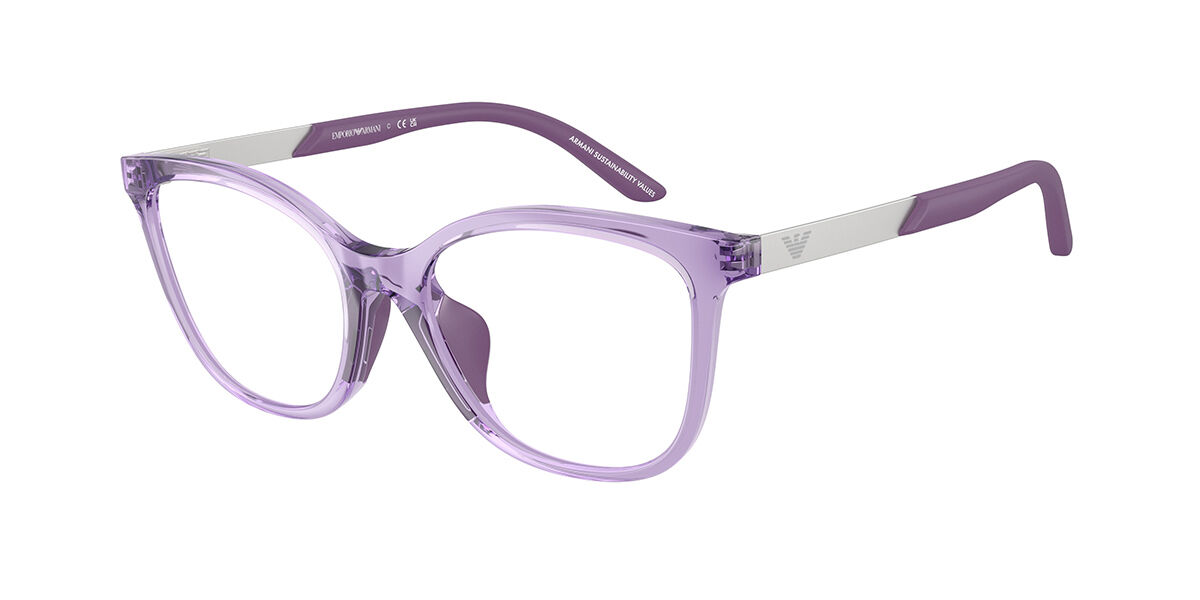 Emporio Armani EK3011U Barn 6280 48 Purple Glasögon (Endast Båge) Barn