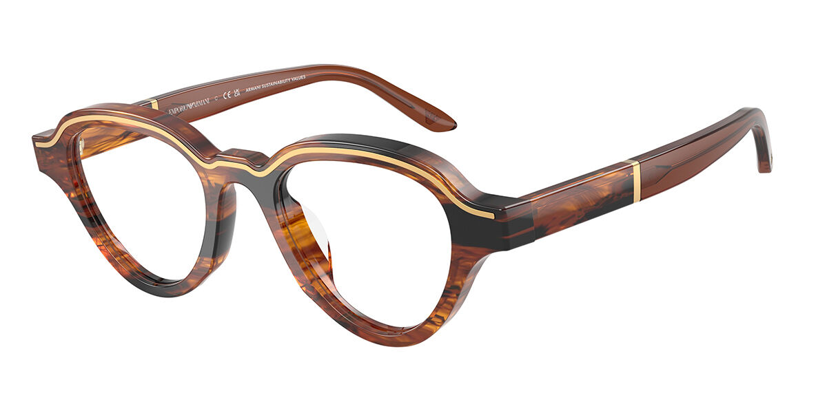 Emporio Armani EA4264U 63391W 47 Bruna Glas&ouml;gon (Endast B&aring;ge) M&auml;n