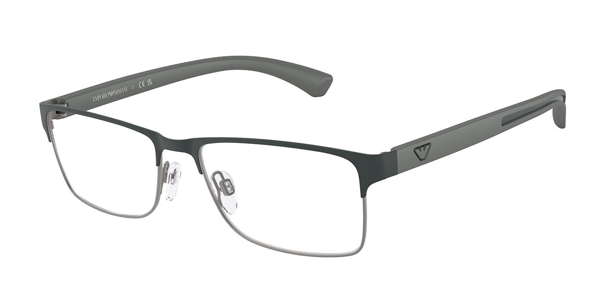 Emporio Armani EA1052 3443 Men's Glasses Grey Size 53 - Free Lenses - Blue Light Block Available