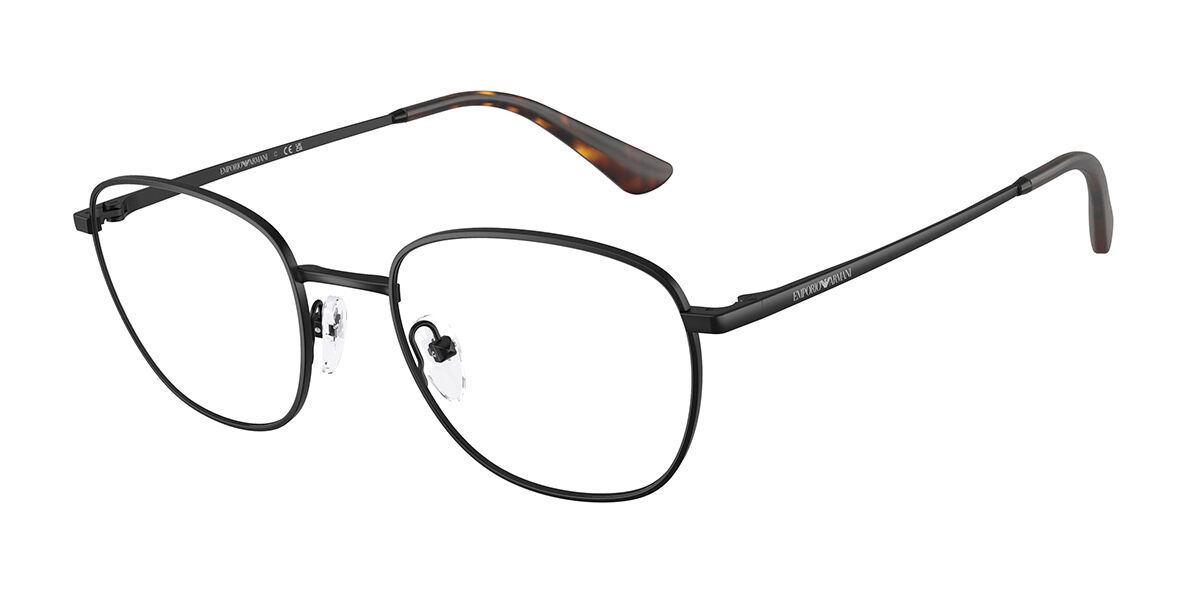 Emporio Armani EA1191 3001 Men's Glasses Black Size 51 - Free Lenses - Blue Light Block Available