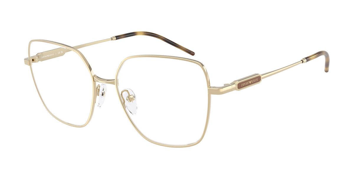 Emporio Armani EA1192 3013 52 Lunettes De Vue Femme Dorées