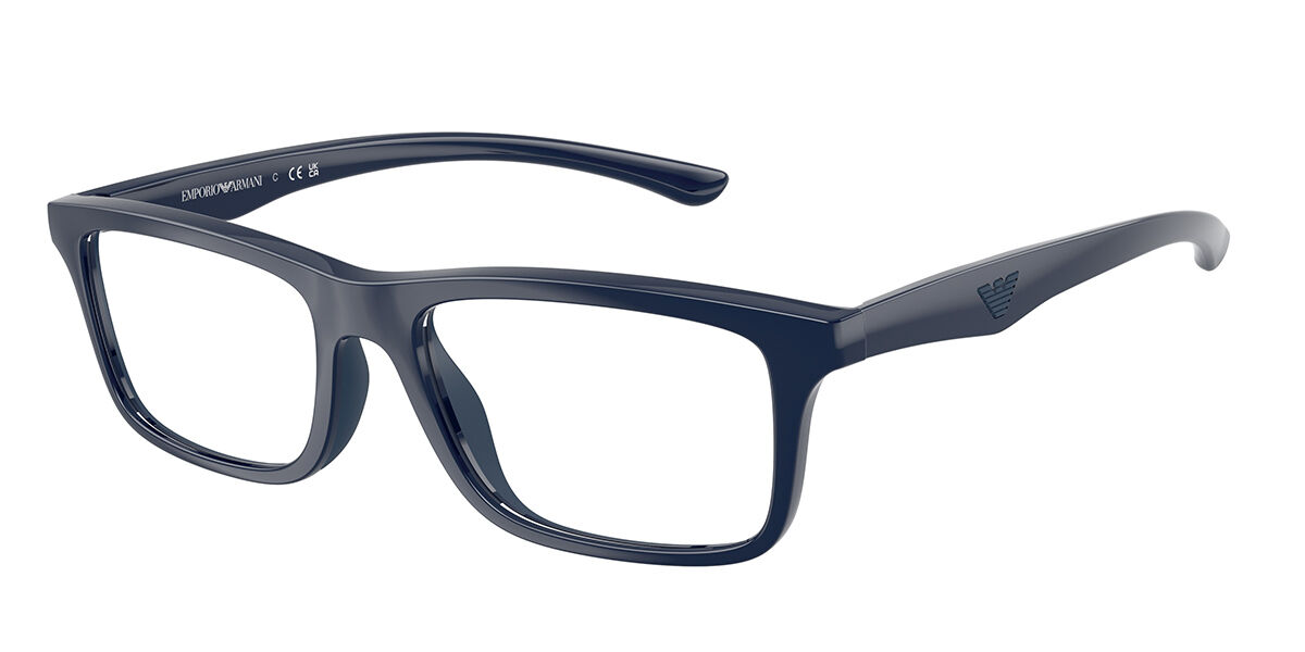 Emporio Armani EA3285U Men's Glasses, Blue, Size 54
