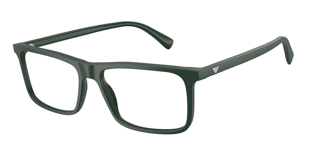 Emporio Armani EA3288 6173 Men's Glasses Green Size 55 - Free Lenses - Blue Light Block Available