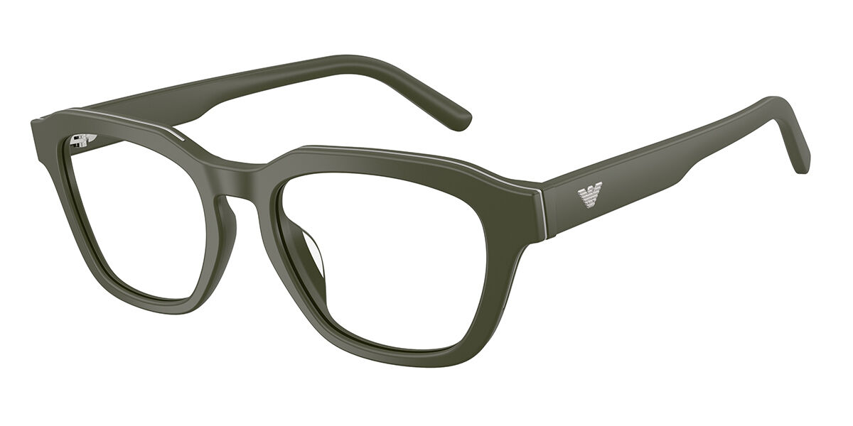 Emporio Armani EA3291U 6321 Men's Glasses Green Size 50 - Free Lenses - Blue Light Block Available