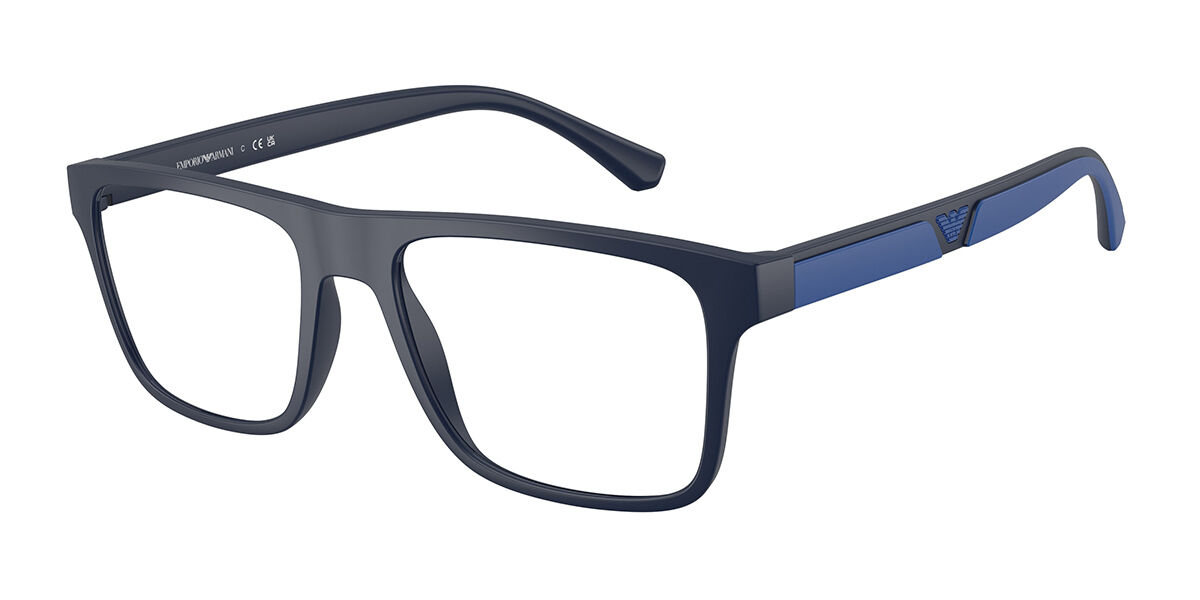 Emporio Armani EA4115V 5759 Men's Glasses Blue Size 52 - Free Lenses - Blue Light Block Available