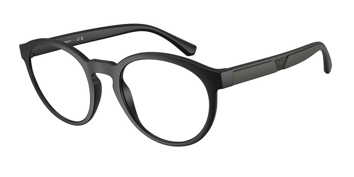 Emporio Armani EA4152V 5042 Men's Glasses Black Size 52 - Free Lenses - Blue Light Block Available